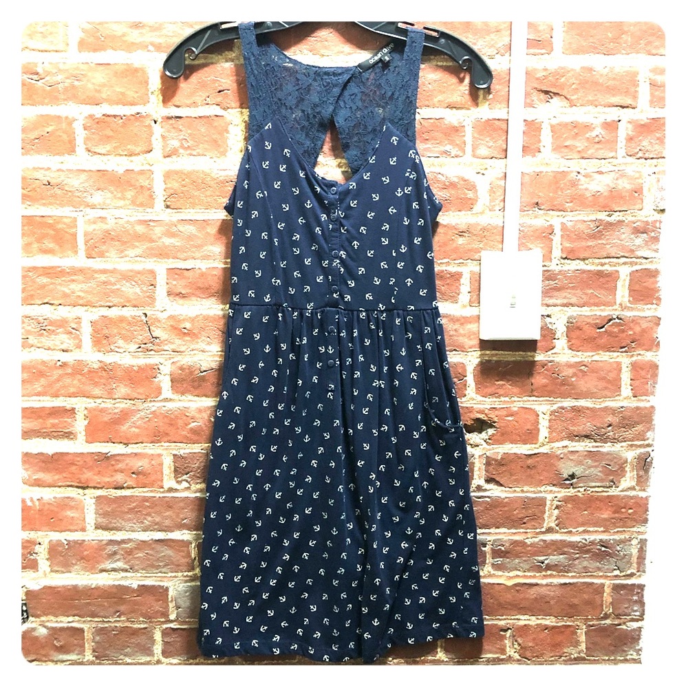 Anchor Dress with Pockets 🏝